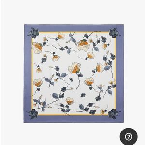 Lilysilk silk scarf 26x26. New.